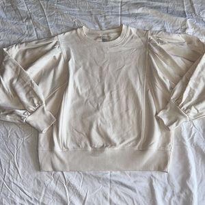 Vintage 90’s Style White Crewneck Sweatshirt - A New Day - Women’s Small